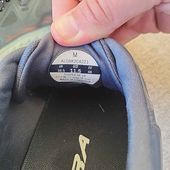 Altra Mens Size 11.5 Medium Torin 7 Gray Cushioned Running Shoes Sneakers - Picture 3 of 9